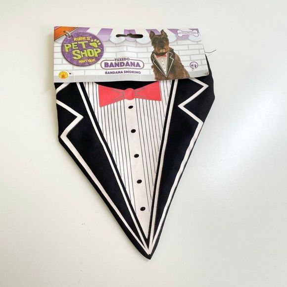 Other - Size M/L Dog Tuxedo Bandana